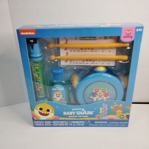 Nickelodeon Baby Shark Musical Tub Tunes Bath Toy Set 2021 for Ages 3+ Years